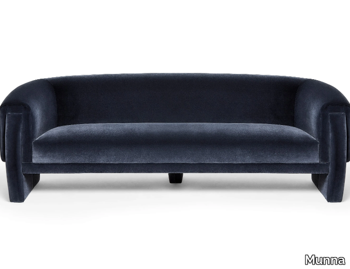 LUKE - 3 seater velvet sofa _ Munna