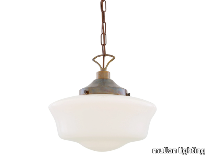 1920'S CLASSIC SCHOOLHOUSE PENDANT 35CM - Handmade pendant lamp _ mullan lighting