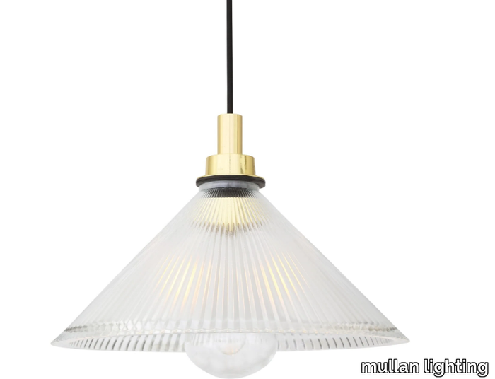 BECK - Handmade glass pendant lamp _ mullan lighting