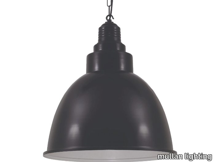 DANICAANS INDUSTRIAL PENDANT LARGE - Handmade powder coated aluminium pendant lamp _ mullan lighting