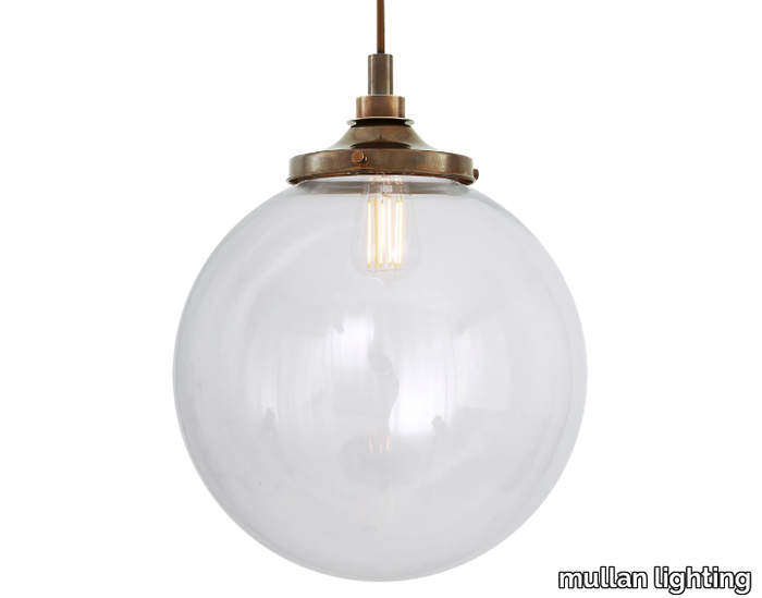 LAGUNA 35 - Handmade glass pendant lamp _ mullan lighting