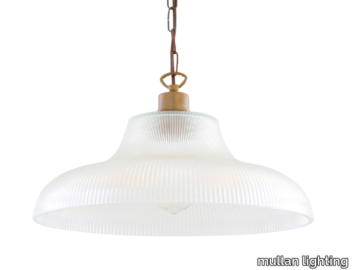 LONDON 40CM PRISMATIC RAILWAY PENDANT - Handmade pendant lamp _ mullan lighting