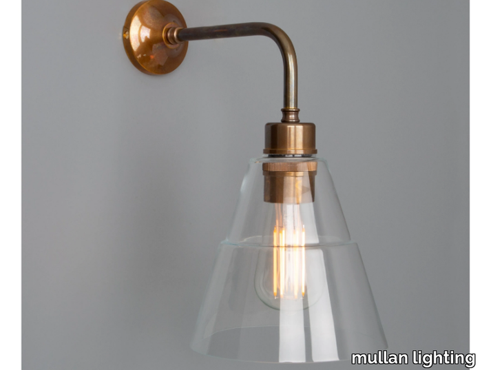 LYX - Handmade brass wall lamp _ mullan lighting