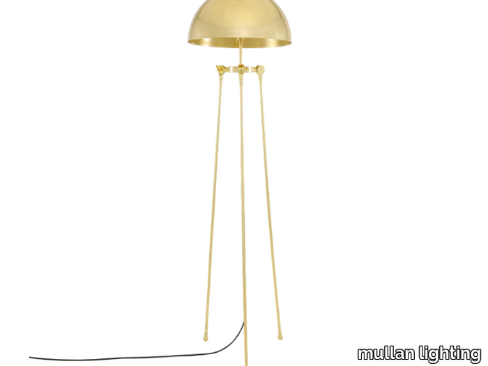 MAUA - Brass floor lamp _ mullan lighting