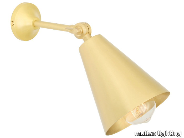 MOYA - Handmade adjustable brass wall lamp _ mullan lighting