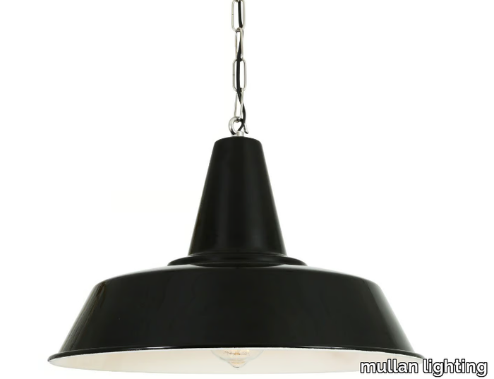 NASSAU INDUSTRIAL FACTORY PENDANT - Handmade brass pendant lamp _ mullan lighting