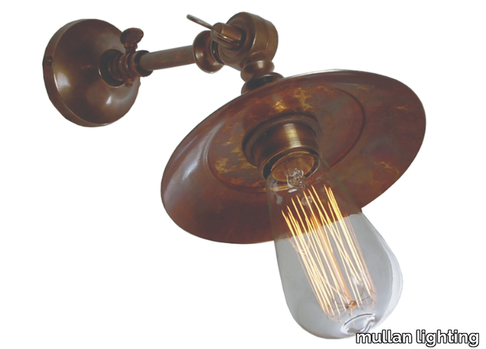 PORTER INDUSTRIAL WALL LIGHT - Handmade adjustable wall lamp _ mullan lighting