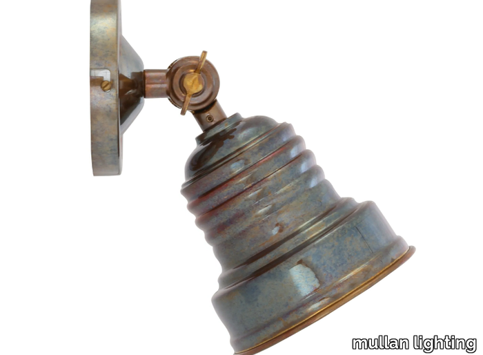 SUCRE INDUSTRIAL SPOT LIGHT - Adjustable brass spotlight _ mullan lighting