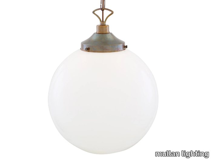 YEREVAN 40CM GLOBE PENDANT LIGHT - Handmade pendant lamp _ mullan lighting