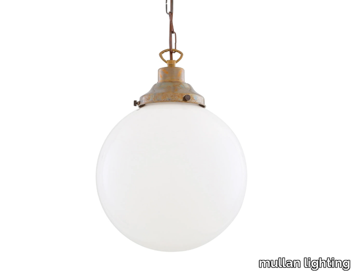 YEVERAN GLOBE PENDANT LIGHT 250mm - Handmade pendant lamp _ mullan lighting