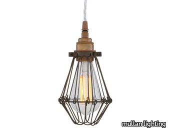 PRAIA BRONZE - Handmade brass pendant lamp _ mullan lighting