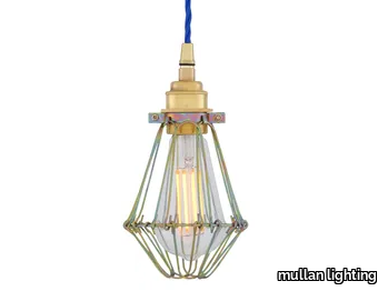 PRAIA GOLD - Handmade brass pendant lamp _ mullan lighting