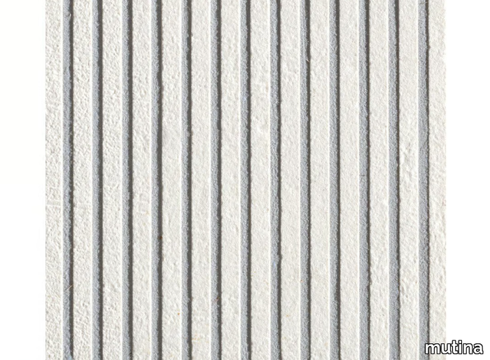 FRINGE THIN WHITE - Indoor/outdoor porcelain stoneware wall/floor tiles _ Mutina