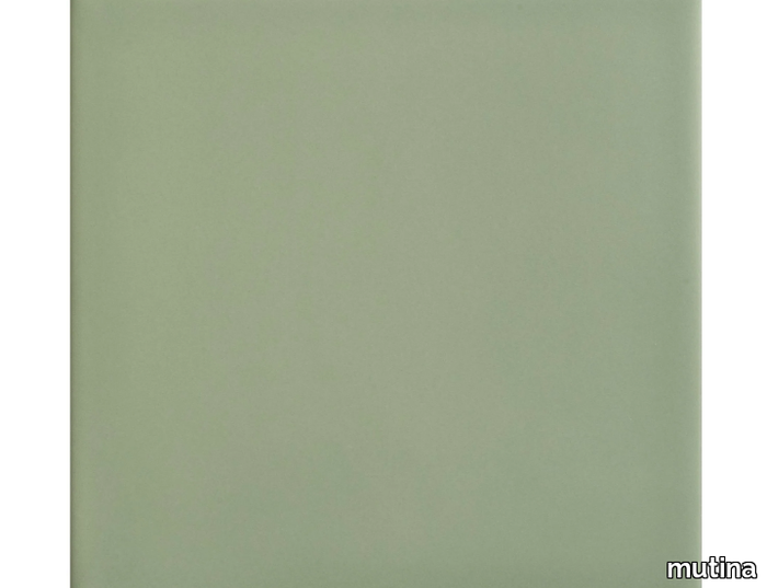 DIN LIGHT GREEN MATT - Glazed stoneware wall/floor tiles _ Mutina