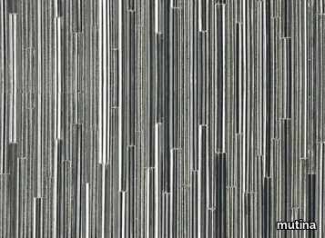 PHENOMENON RAIN GLOSSY ARGENTO - Porcelain stoneware wall tiles _ Mutina