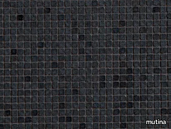 DECHIRER GLASS NERO - Porcelain stoneware mosaic _ Mutina