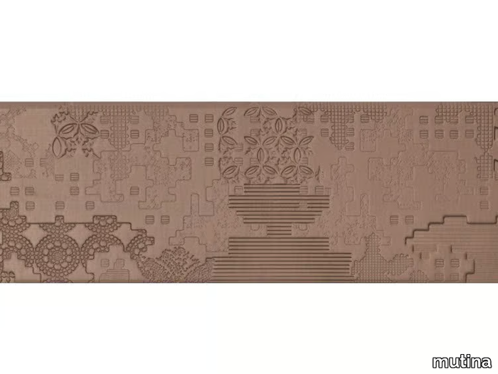 BAS-RELIEF PATCHWORK CIPRIA - Indoor porcelain stoneware wall/floor tiles _ Mutina