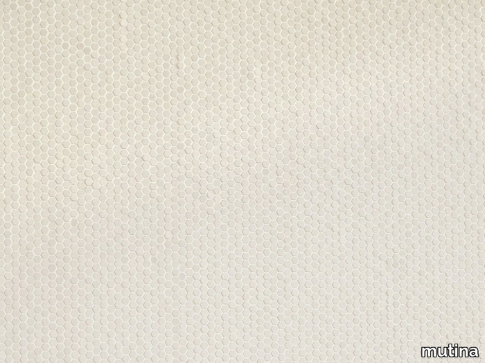 PHENOMENON HONEYCOMB BIANCO - Porcelain stoneware 3D Wall Mosaic _ Mutina