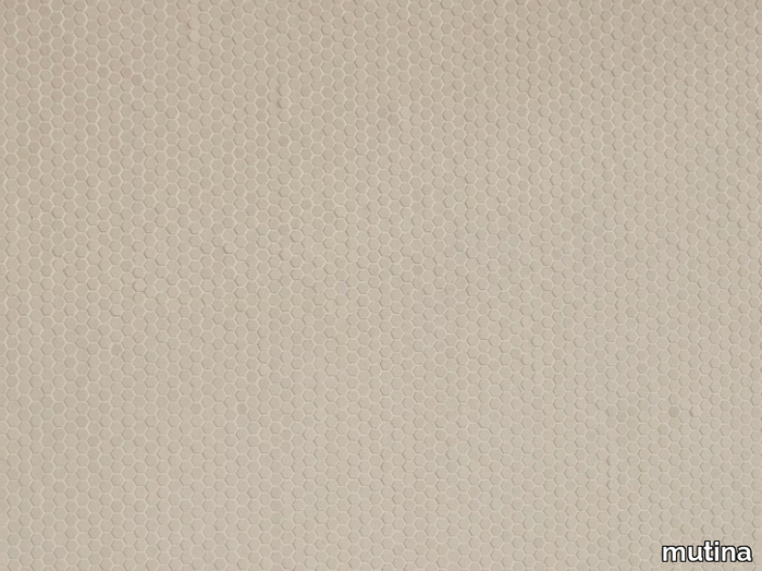 PHENOMENON HONEYCOMB GRIGIO - Porcelain stoneware 3D Wall Mosaic _ Mutina