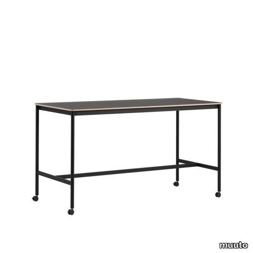 Base High Table With Castors