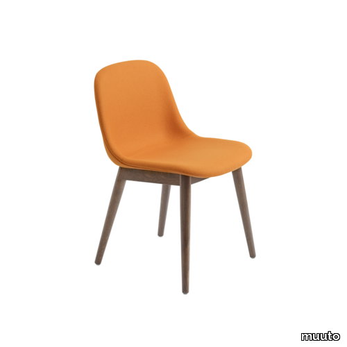 Fiber Side Chair Wood Base