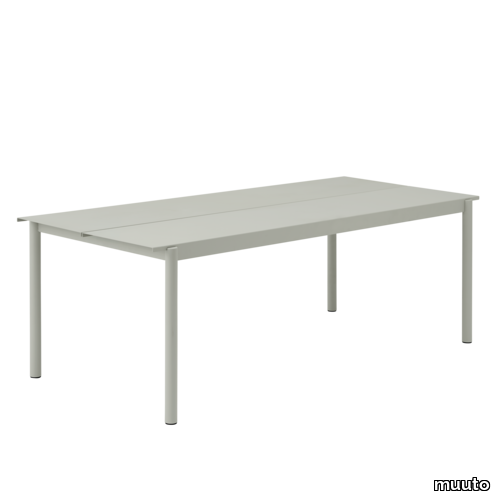 Linear Steel Table