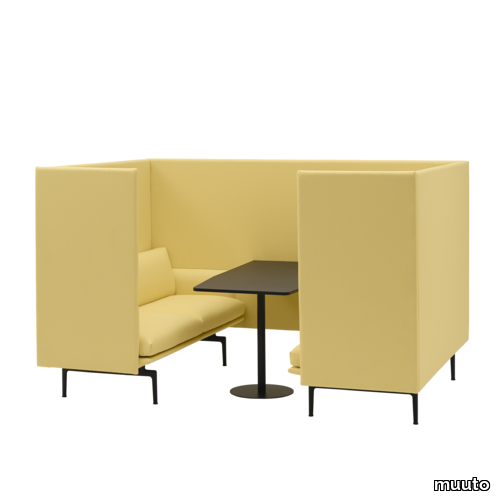 Outline Highback Cabin w. Table 120 2-Seater