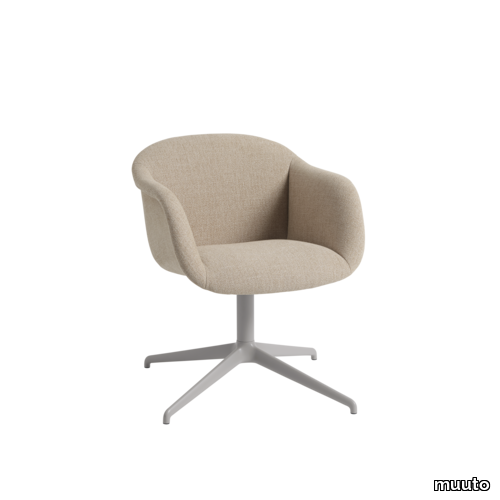 Fiber Soft Armchair Swivel Base