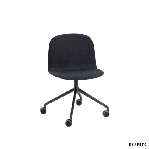 Visu Wide Chair Swivel Base w. Castors