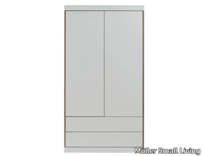 FLAI - Wardrobe with external drawers _ Müller Small Living