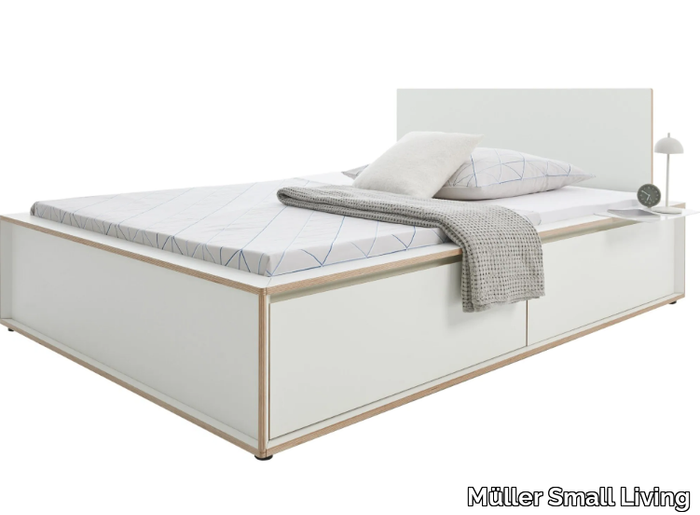 SPAZE - Multi-layer wood storage bed _ Müller Small Living