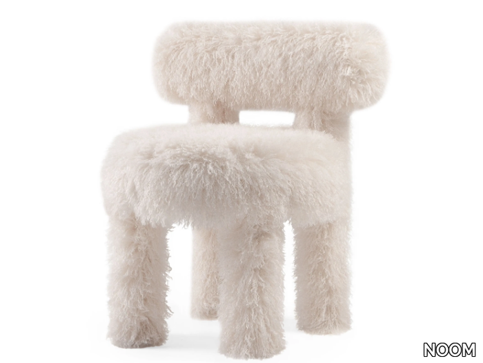 GROPIUS CS1 FLUFFY EDITION - Upholstered fake fur chair _ NOOM