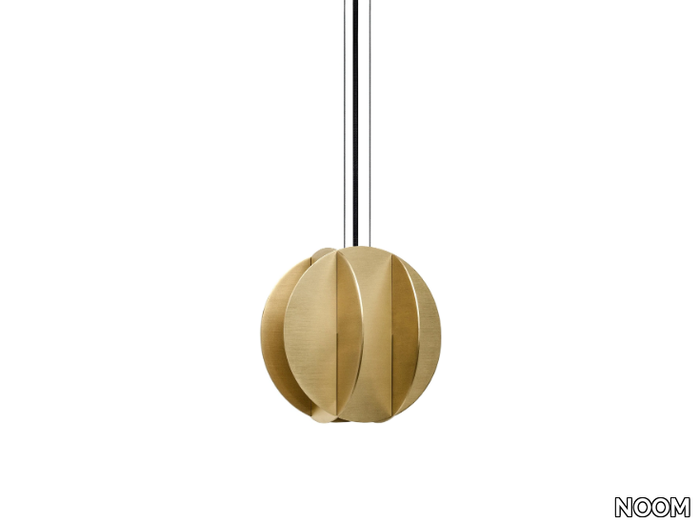 EL SMALL CS1 - LED brass pendant lamp _ NOOM