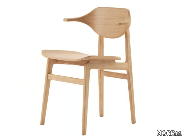 Buffalo - Oak chair with armrests _ NORR11