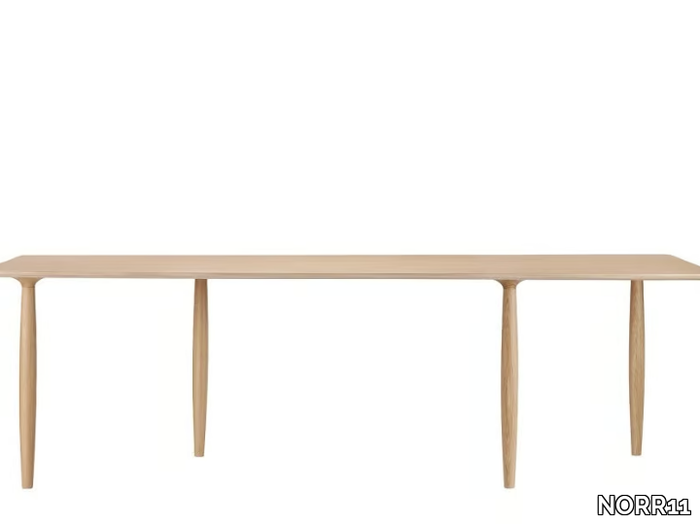 OKU - Rectangular oak dining table _ NORR11