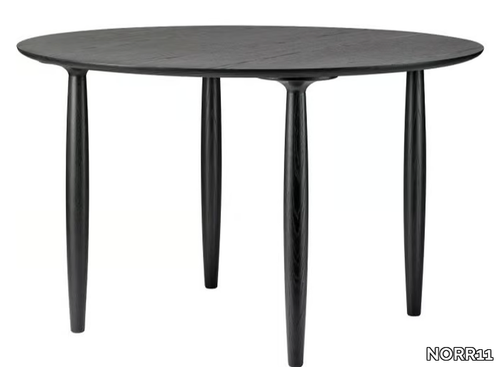 OKU - Round oak dining table _ NORR11