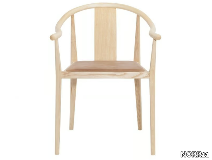 SHANGHAI - Ash chair with integrated cushion _ NORR11