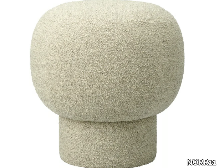 LIÈGE - Round fabric pouf _ NORR11