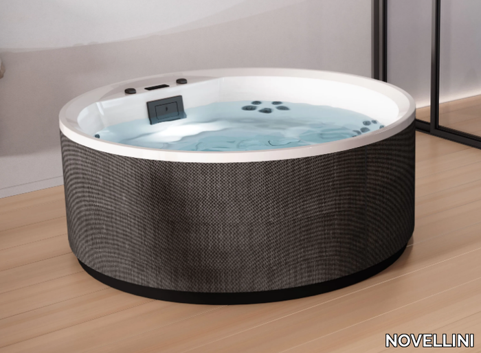 DIVINA R - Outdoor hydromassage hot tub _ NOVELLINI