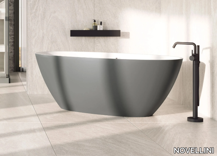 SAND - Oval freestanding bathtub _ NOVELLINI