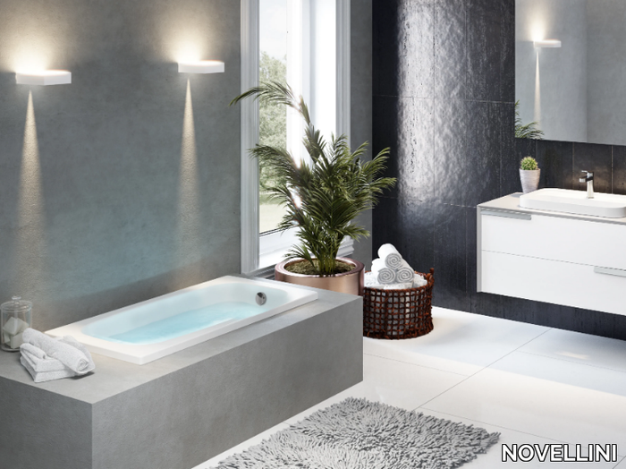 BABY - Rectangular built-in bathtub _ NOVELLINI