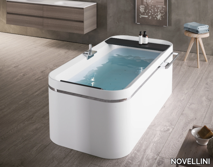 DIVINA F - Rectangular bathtub _ NOVELLINI