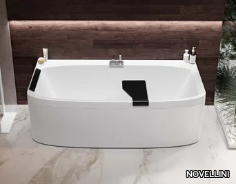 DIVINA W - Hydromassage rectangular bathtub _ NOVELLINI