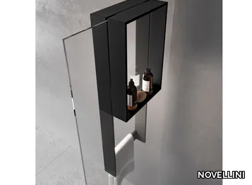 FRAME - Metal towel rack / bathroom wall shelf _ NOVELLINI