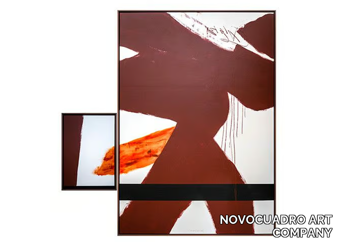 BIG GARNET AND SMALL GARNET - Canvas Painting _ NOVOCUADRO ART COMPANY