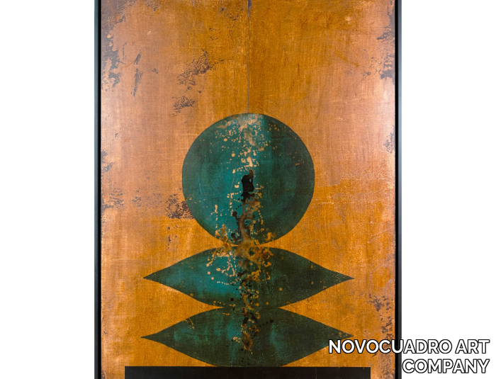 HERMINIA - Wooden Painting _ NOVOCUADRO ART COMPANY