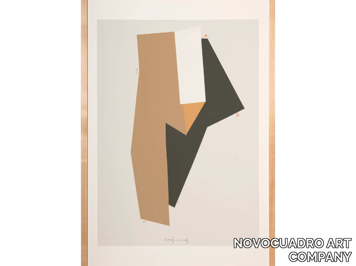LIGHT PLANE II - Paper Painting _ NOVOCUADRO ART COMPANY