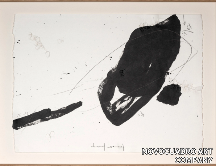 SILENCE VII - Paper Painting _ NOVOCUADRO ART COMPANY