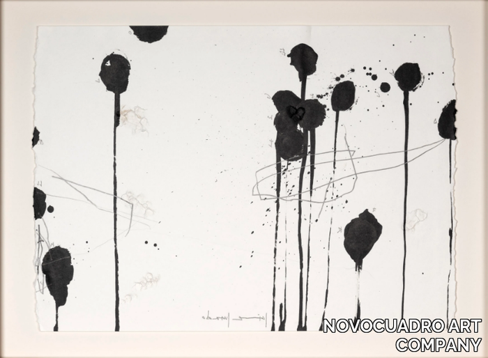 SILENCE V - Paper Painting _ NOVOCUADRO ART COMPANY