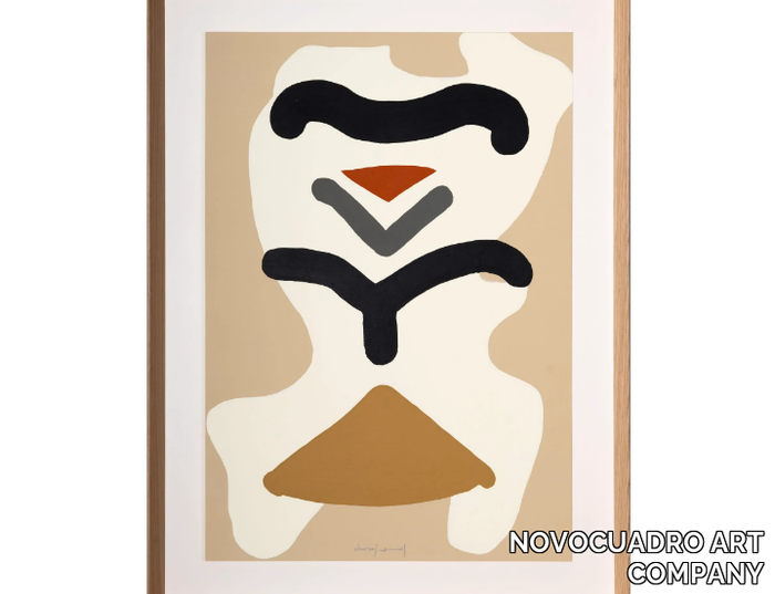 TRIBAL I - Paper Painting _ NOVOCUADRO ART COMPANY